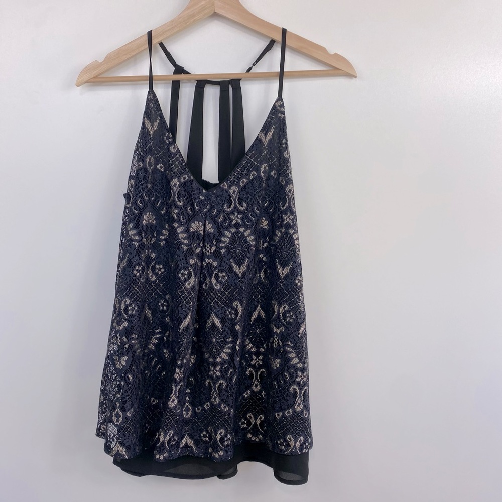 Maurices Top Lace Spaghetti Strap S-M NWT